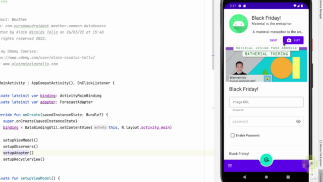 Curso de Android 14 con Kotlin: Intensivo y práctico – Screenshot 1