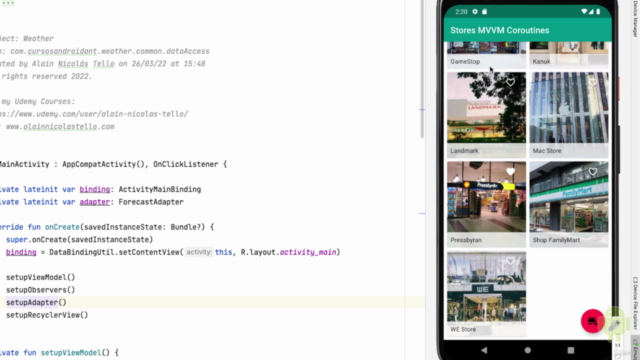Curso de Android 14 con Kotlin: Intensivo y práctico – Screenshot 2