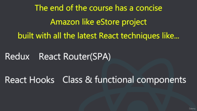 Mastering React With Interview Questions,eStore Project – Screenshot 2
