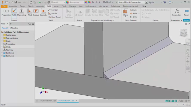 Autodesk Inventor 2021 / 2022 - Weldment Training – Screenshot 1