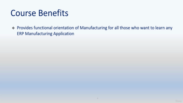 Fundamentals of Manufacturing for an ERP like SAP – Screenshot 1