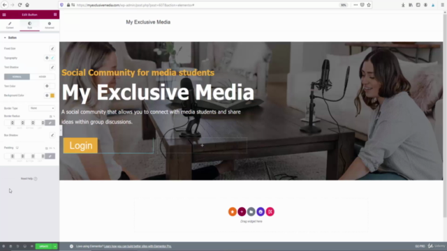 Create a social community WordPress website from scratch – Screenshot 1