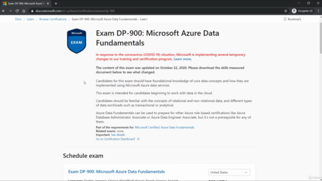DP-900 Azure Data Fundamentals Exam Preparation - Screenshot_01