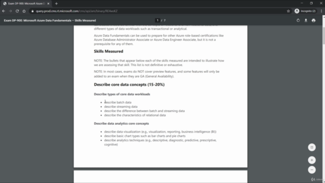 DP-900 Azure Data Fundamentals Exam Preparation - Screenshot_03