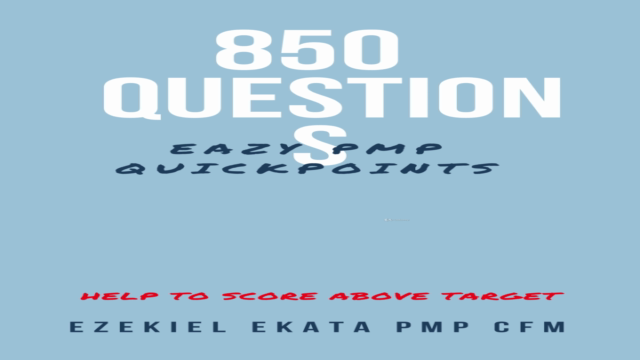 Eazy QuickPoint Series: PMP Revision Point-850 Questions – Screenshot 4
