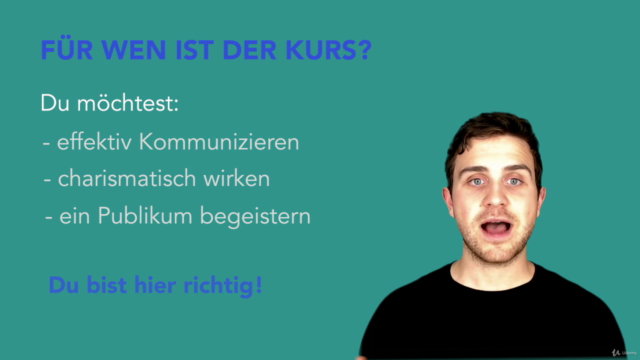 Public Speaking: Rhetorik & Charisma – Werde überzeugend! – Screenshot 3