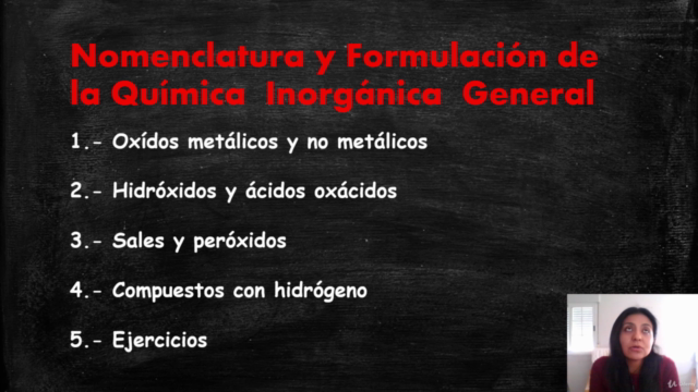 Curso Completo de Nomenclatura Inorgánica General – Screenshot 3