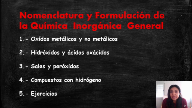 Curso Completo de Nomenclatura Inorgánica General – Screenshot 4