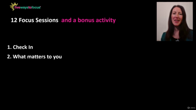 Five Ways To Focus- a self-led coaching programme – Screenshot 4