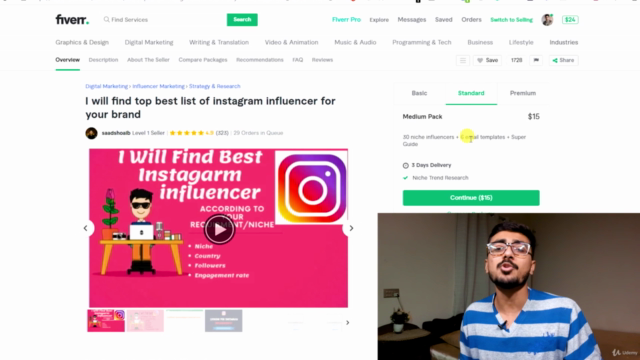 Freelance IG Influencer Research Course by HBA Services – Screenshot 4