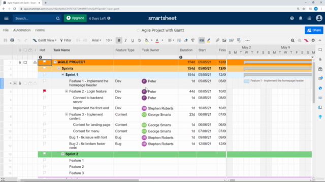 Smartsheet Project Management- Intermediate to Advanced - Screenshot_03