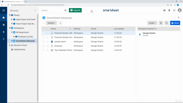 Smartsheet Project Management- Intermediate to Advanced - Screenshot_04