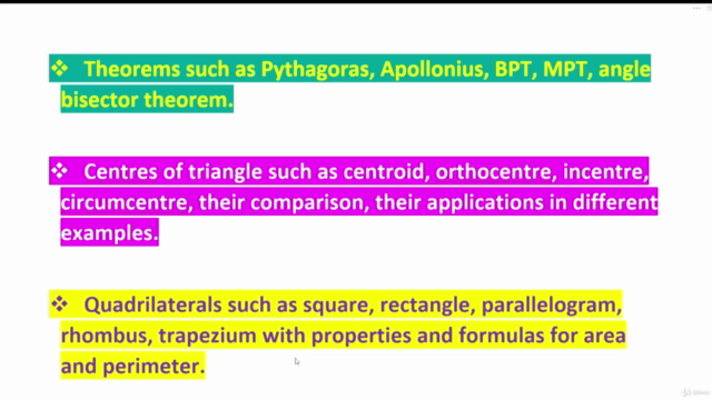 Geometry & Mensuration - Basics & beyond... Easy learning – Screenshot 4