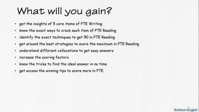 PTE Academic Masterclass Achieve 90 in PTE Reading – Screenshot 2