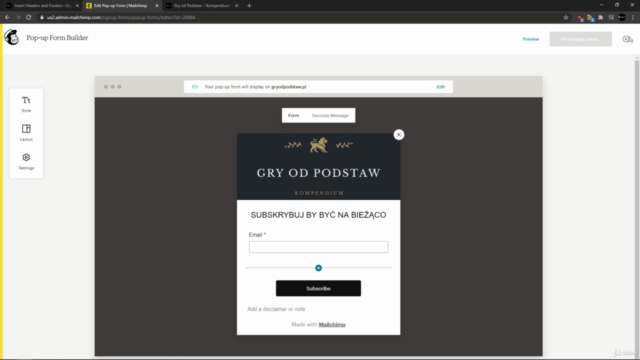MailChimp od podstaw - email marketing – Screenshot 3