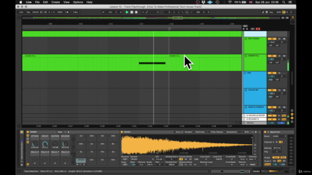HOW TO MAKE PROFESSIONAL TECH HOUSE TRACK IN ABLETON LIVE – Screenshot 1