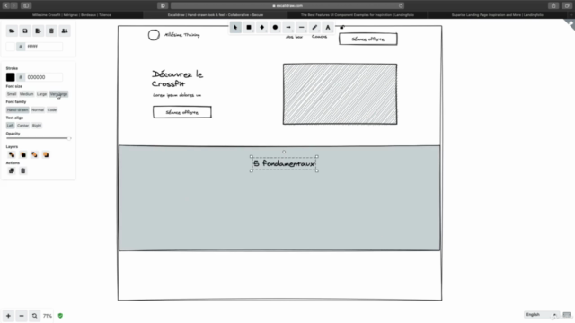 Figma : créer une Landing Page - Screenshot_02