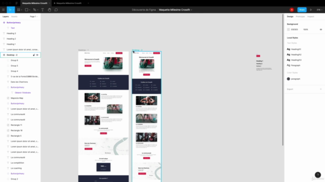 Figma : créer une Landing Page - Screenshot_03