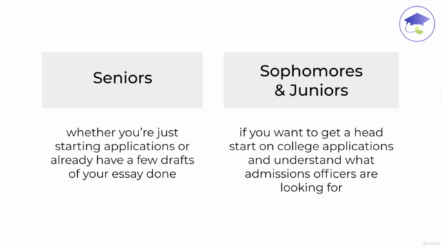 The Complete College Application Bootcamp – Screenshot 4