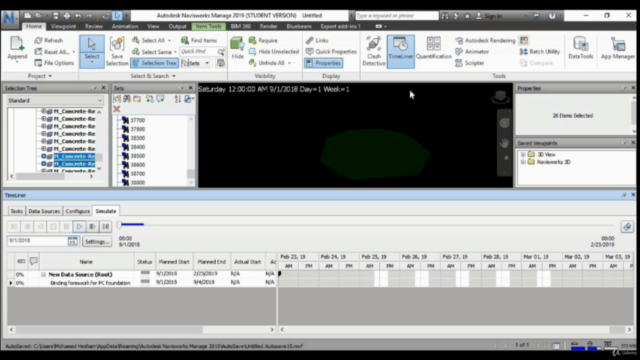BIM: 4D simulation – Screenshot 4