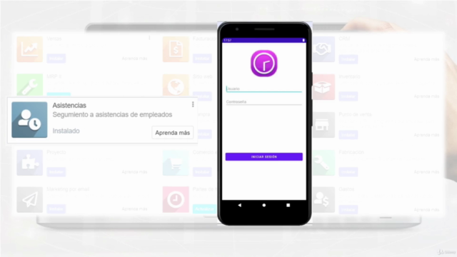 Odoo - Android: Diseño, desarrollo y sincronización de apps – Screenshot 1