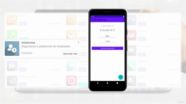 Odoo - Android: Diseño, desarrollo y sincronización de apps – Screenshot 2