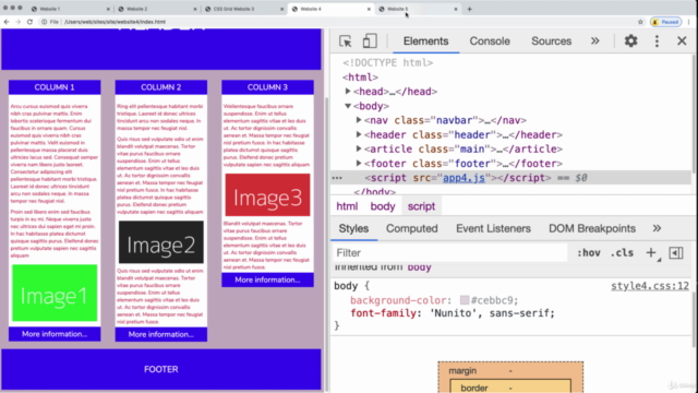 CSS Modern Responsive Web Design Create 5 Different Sites – Screenshot 3