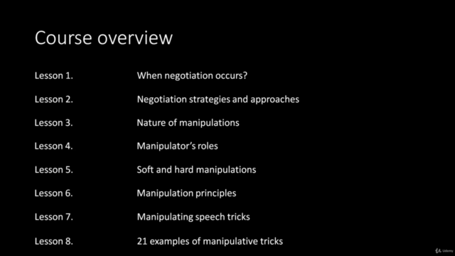Procurement Negotiations: avoiding Manipulative Tactics 2024 – Screenshot 4