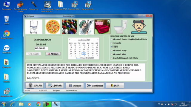 Delphi Sistema de voz – Screenshot 1
