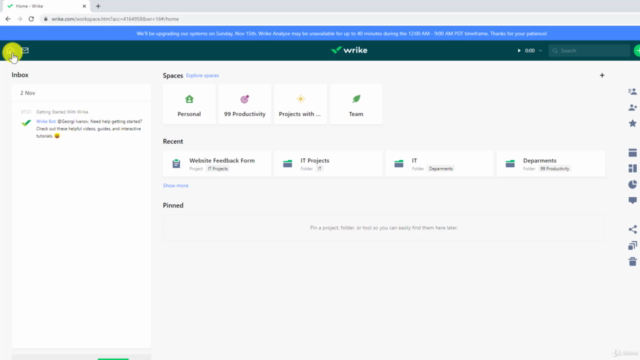 Learn Wrike - Project Management Software - Training Course – Screenshot 4