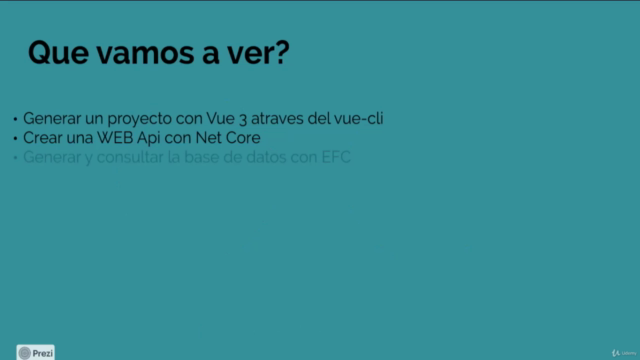 Aplicación de tareas con Vue 3 + Net Core + EFC – Screenshot 1