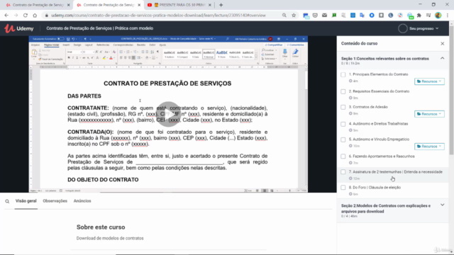Contrato para Autônomo | com modelos para download – Screenshot 4