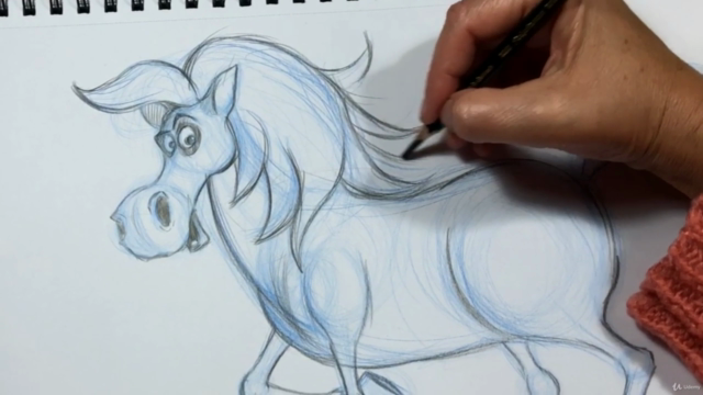 The Ultimate course for drawing CARTOONY FARM ANIMALS – Screenshot 2