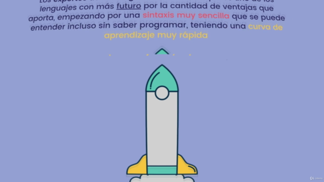 Curso de Python 3.9 | Aprende el lenguaje del futuro – Screenshot 1