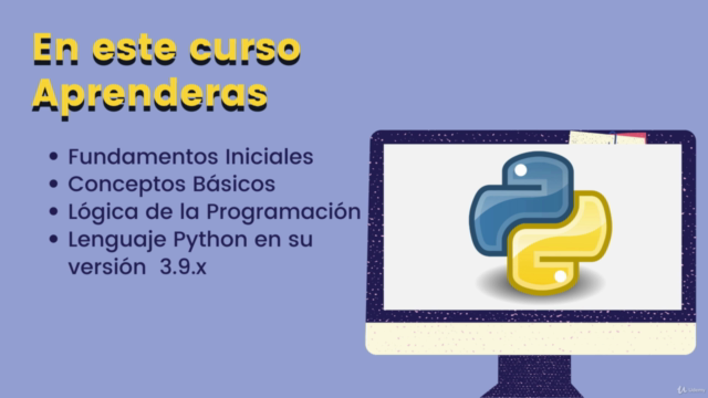 Curso de Python 3.9 | Aprende el lenguaje del futuro – Screenshot 3