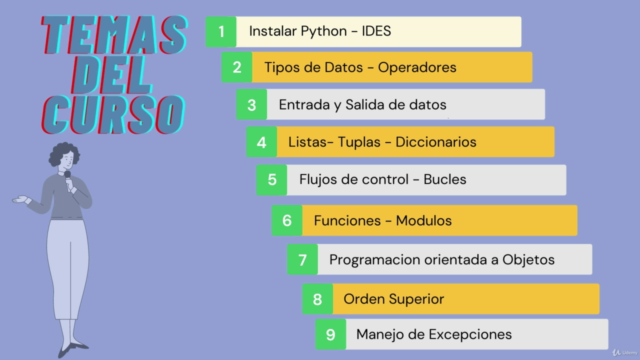 Curso de Python 3.9 | Aprende el lenguaje del futuro – Screenshot 4