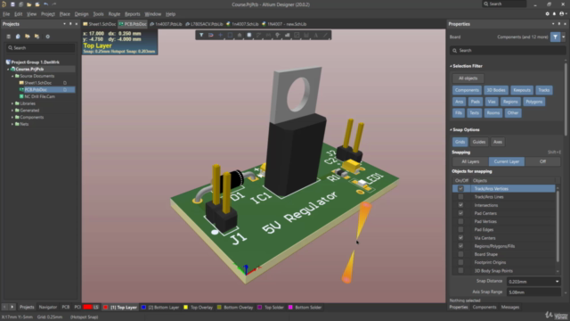 Altium Designer بإستخدام PCB ابدأ بتصميم لوحتك الإلكترونية – Screenshot 1