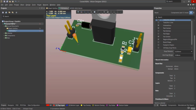 Altium Designer بإستخدام PCB ابدأ بتصميم لوحتك الإلكترونية – Screenshot 3