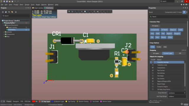 Altium Designer بإستخدام PCB ابدأ بتصميم لوحتك الإلكترونية – Screenshot 4