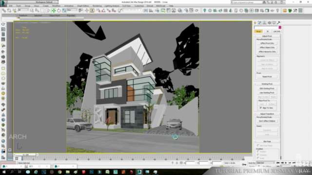 Exterior Rendering | AutoCad, 3Dsmax, Vray, Photoshop – Screenshot 2