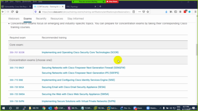 CCNP,CCIE Security 350-701 Training in Urdu/Hindi Part-1 – Screenshot 1