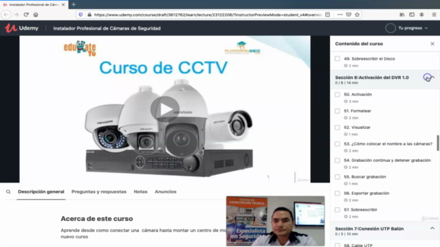 Instalador Profesional de Cámaras de Seguridad 2025 – Screenshot 2