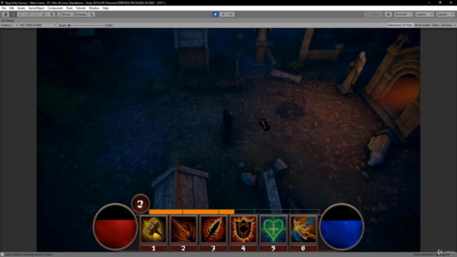 Unity 3D İle RPG Oyun Geliştirme Öğrenin – Screenshot 2
