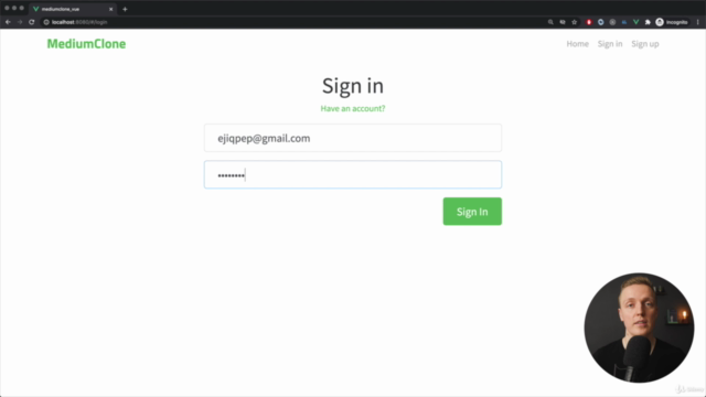 Vue JS и Vuex - пишем реальный проект с нуля – Screenshot 1
