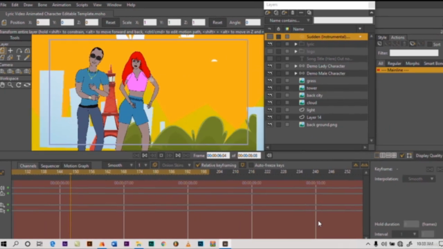 Animation in Moho Studio – Screenshot 2