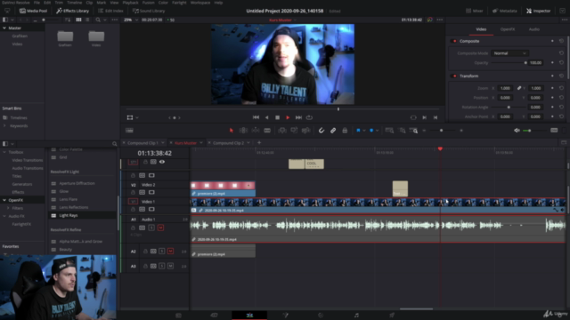 DaVinci Resolve für Einsteiger – Screenshot 3