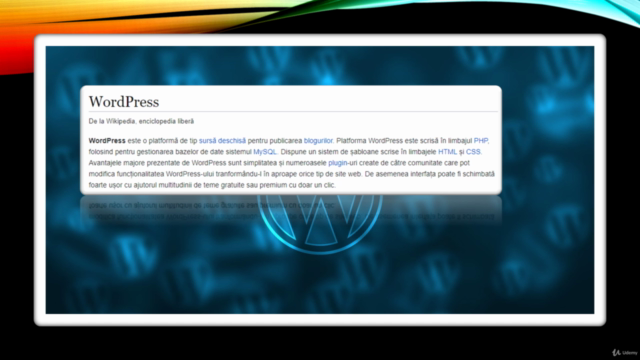 Curs Wordpress de la 0 pentru crearea unui website – Screenshot 1