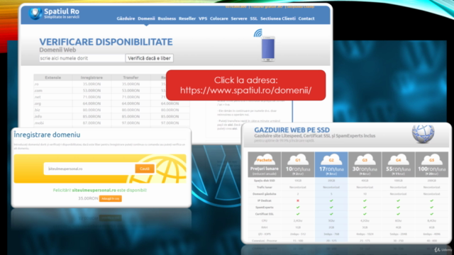 Curs Wordpress de la 0 pentru crearea unui website – Screenshot 3