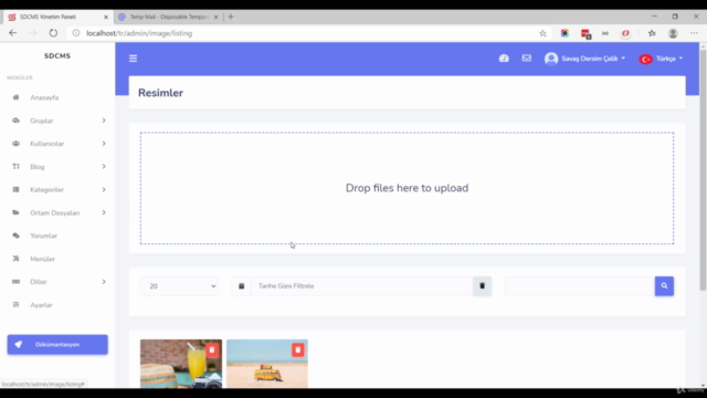 Codeigniter 4 ile Sıfırdan İleri Seviye CMS Geliştirme – Screenshot 3
