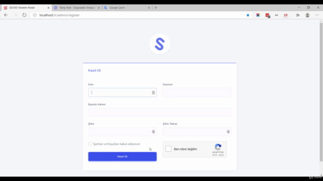 Codeigniter 4 ile Sıfırdan İleri Seviye CMS Geliştirme – Screenshot 4